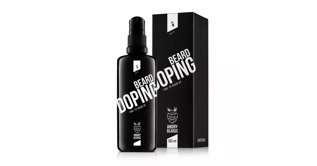 Angry Beards Big Beard Doping duży preparat na porost brody 100 ml