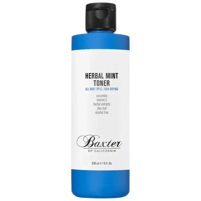 Baxter of California - Męski ziołowo-miętowy tonik do oczyszczania twarzy 236ml