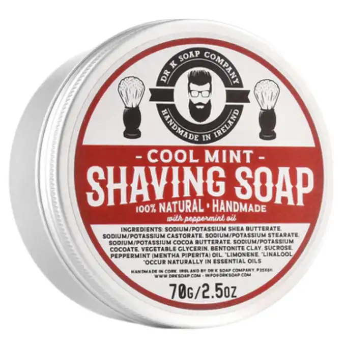 Dr K Soap męskie mydło do golenia Mięta pieprzowa 70 g
