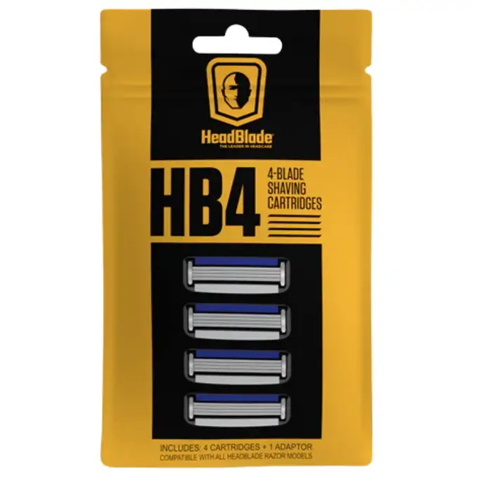 HEADBLADE HB4 zapasowe wkłady do maszynki 4 ostrza 4 szt