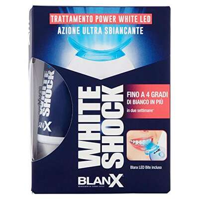 Blanx White Shock Wybielająca pasta do zębów 30ml + Duża nasadka LED