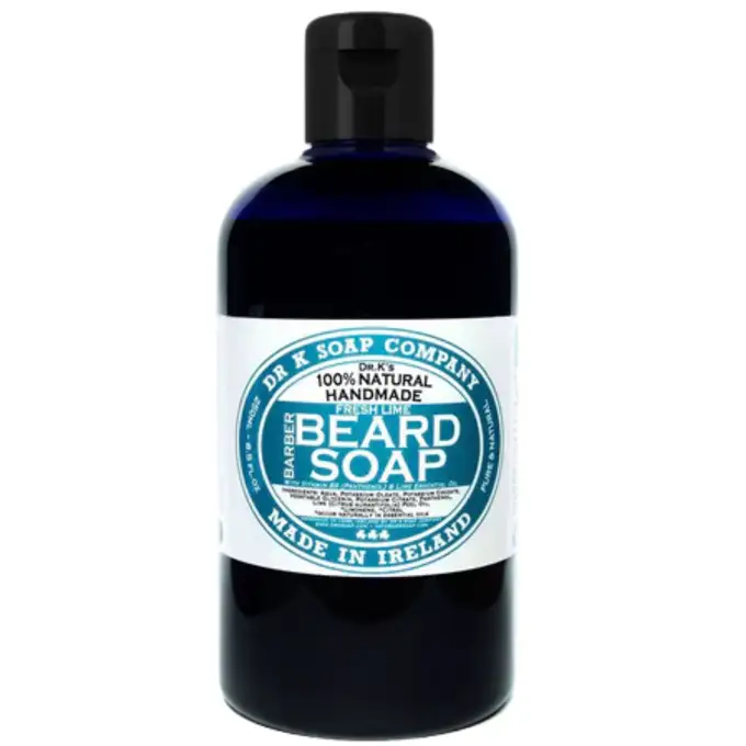 Dr K Soap Duży męski szampon do brody limonka 250 ml