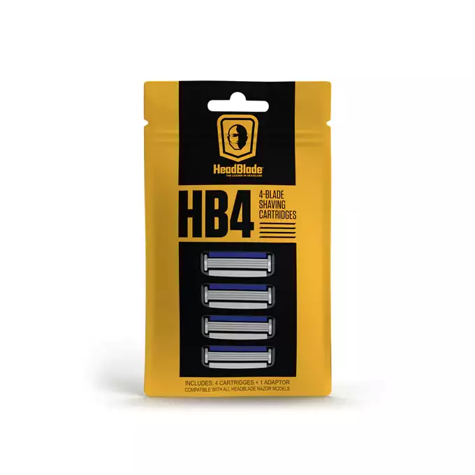 HEADBLADE HB4 zapasowe wkłady do maszynki 4 ostrza 4 szt