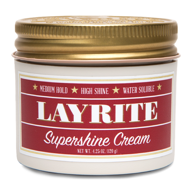 Layrite Supershine pomade Wodna pomada do modelowania włosów średnio/mocne utrwalenie i połysk 113g