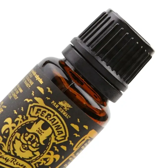 Pan Drwal Ferajna Bay Rum - Odżywczy i nawilżający olejek do brody 10 ml