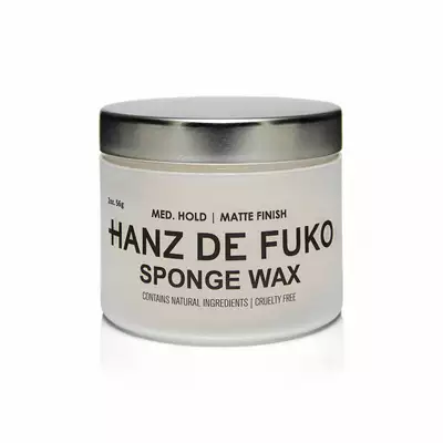 HANZ DE FUKO Sponge Wax Wodna pomada do włosów mocny chwyt/matowe wykończenie 60ml