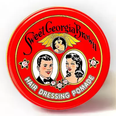 Sweet Georgia Brown Pomada do modelowania włosów Red Średnie utrwalenie i klasyczny połysk 114g