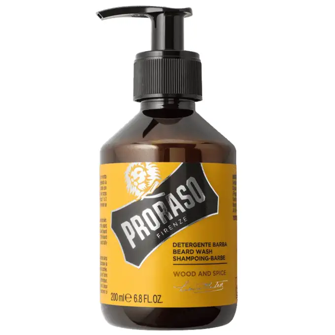 Proraso szampon do brody WOOD &amp; SPICES 200ml