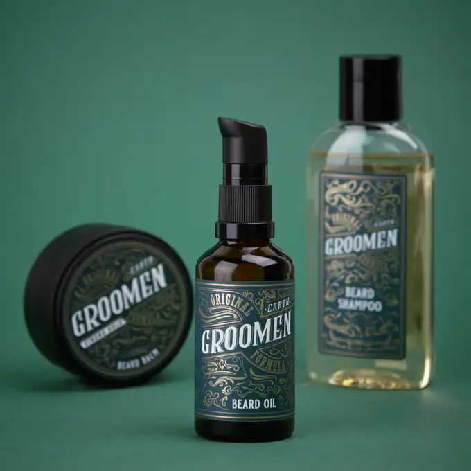 Groomen Earth - Naturalny olejek do pielęgnacji brody 50 ml