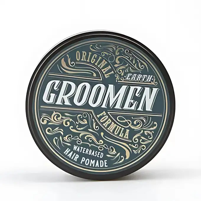 Groomen Earth - Wodna pomada do włosów o mocnym chwycie i lekkim połysku 120g