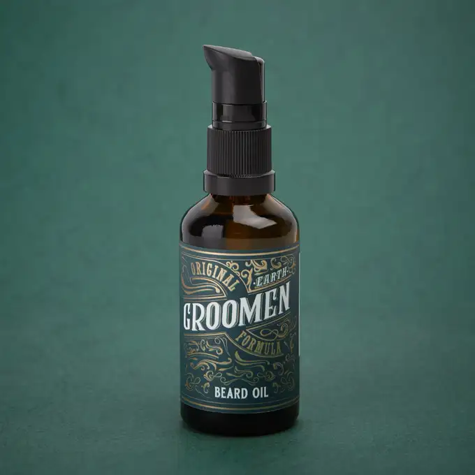 Groomen Earth - Naturalny olejek do pielęgnacji brody 50 ml