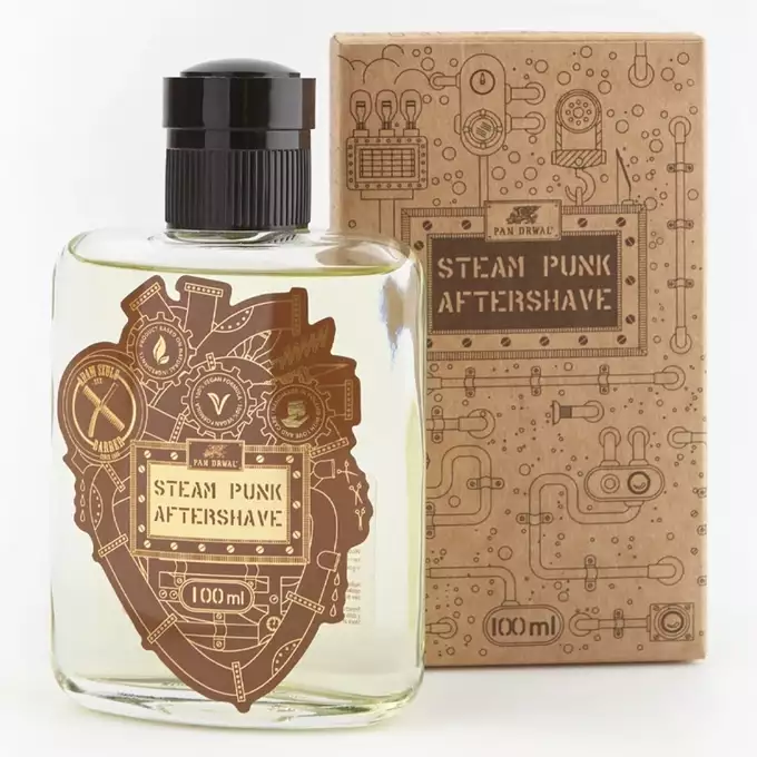 Pan Drwal Steam Punk Aftershave - woda po goleniu 100ml