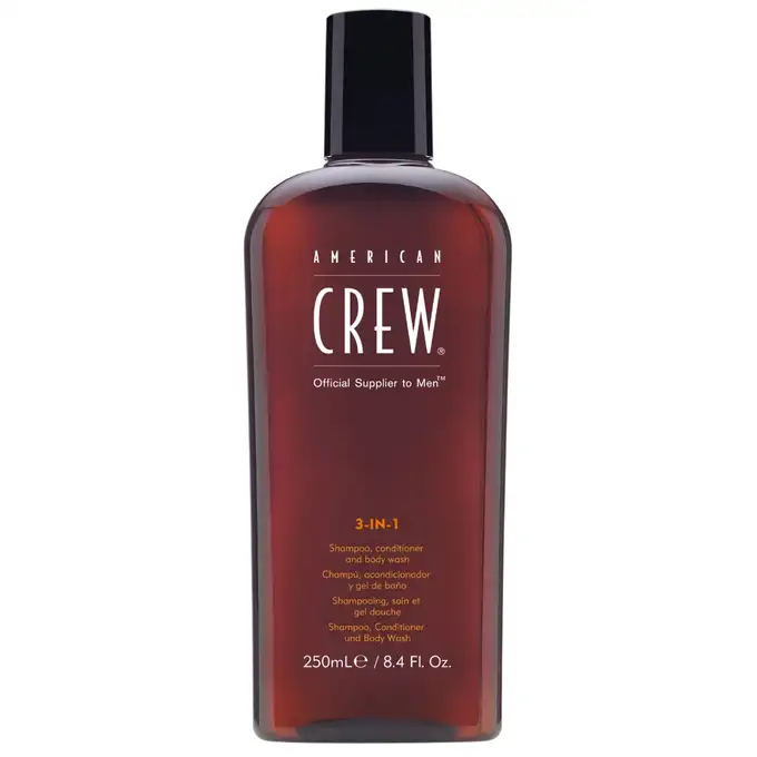 American Crew Classic - 3w1 męski szampon żel pod prysznic i odżywka w jednym 250 ml