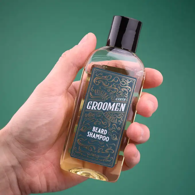 Groomen Earth - Nawilżający szampon do brody 150 ml