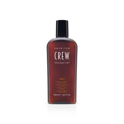 American Crew Classic - 3w1 męski szampon żel pod prysznic i odżywka w jednym 250 ml