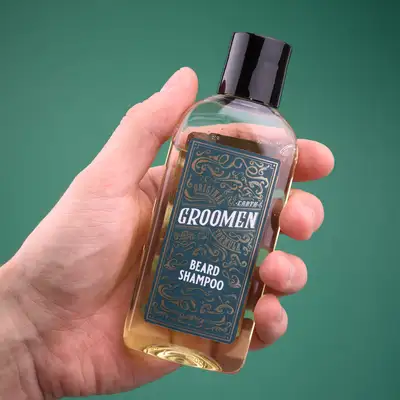 Groomen Earth - Nawilżający szampon do brody 150 ml