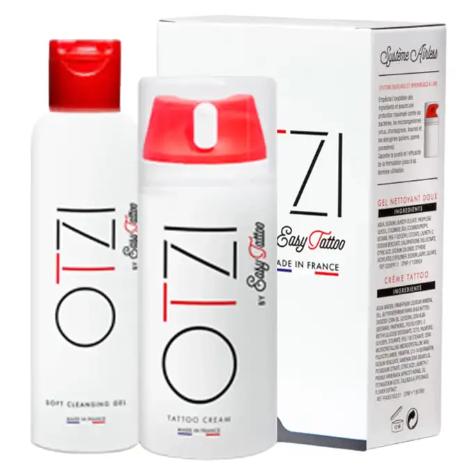 Easytattoo Zestaw do pielęgnacji tatuażu krem 100ml + żel 125ml