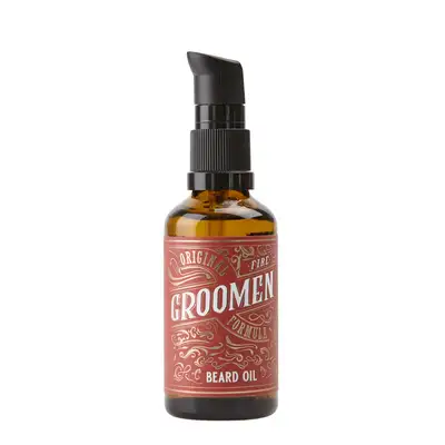 Groomen Fire - Naturalny olejek do pielęgnacji brody 50 ml