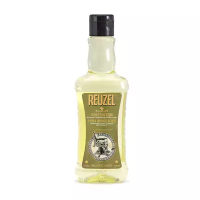 Reuzel 3w1 Tea Tree - męski szampon, żel pod prysznic i odżywka w jednym 350 ml