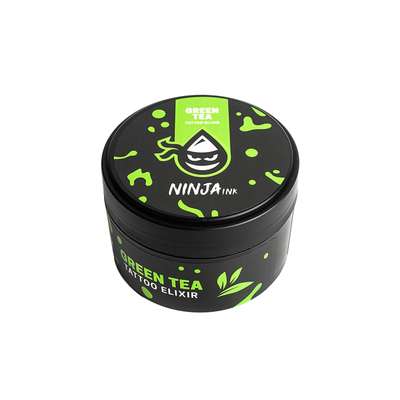 Ninja Ink Tattoo Elixir Green Tea - krem do pielęgnacji tatuażu Zielona Herbata 50 ml (1)