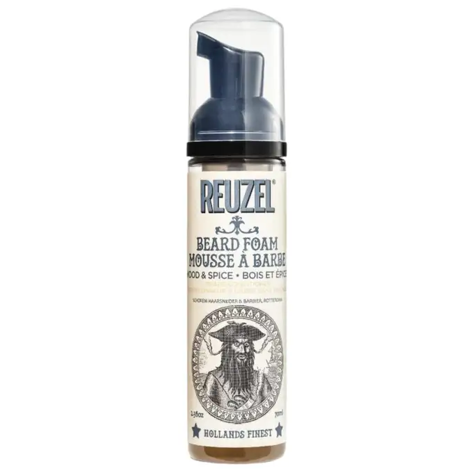 Reuzel Beard Foam Wood &amp; Spice - odżywka do brody w piance 70ml