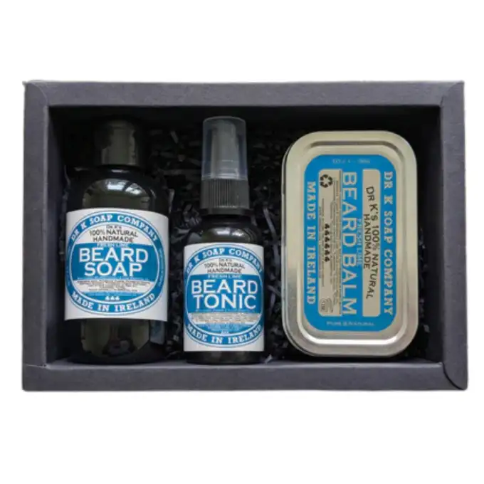 Dr K Soap Beard Care System Fresh Lime - zestaw do pielęgnacji brody