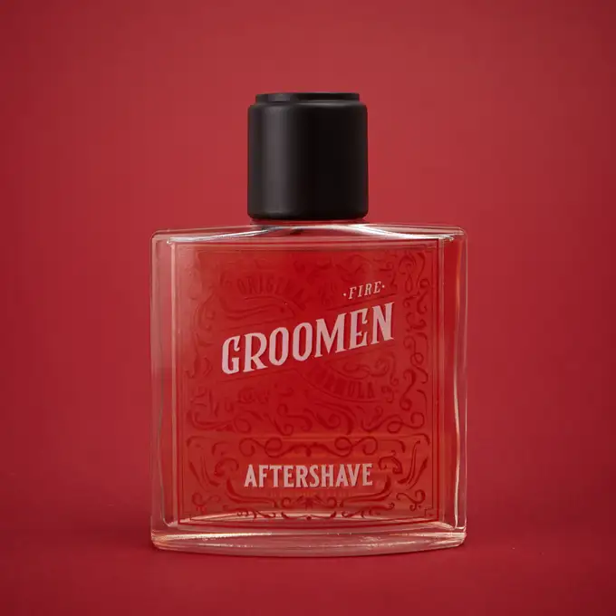 Groomen Aftershave Fire - Woda po goleniu 100 ml