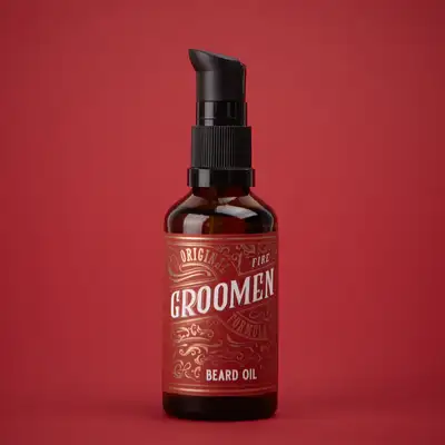 Groomen Fire - Naturalny olejek do pielęgnacji brody 50 ml