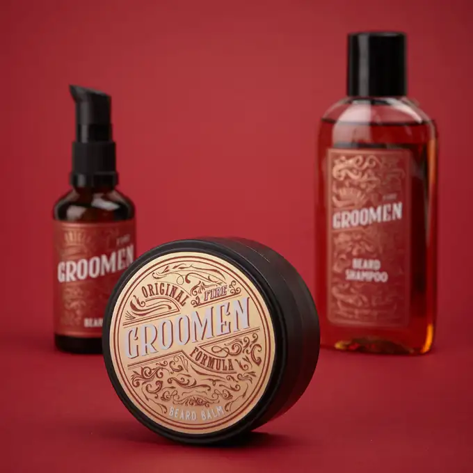 Groomen Fire - Nawilżający balsam do brody 50g