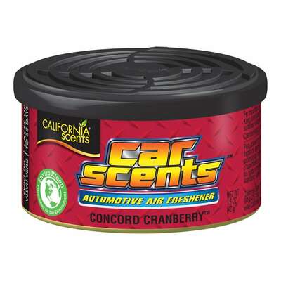California Scents puszka zapachowa do auta Cranberry - zapach żurawiny