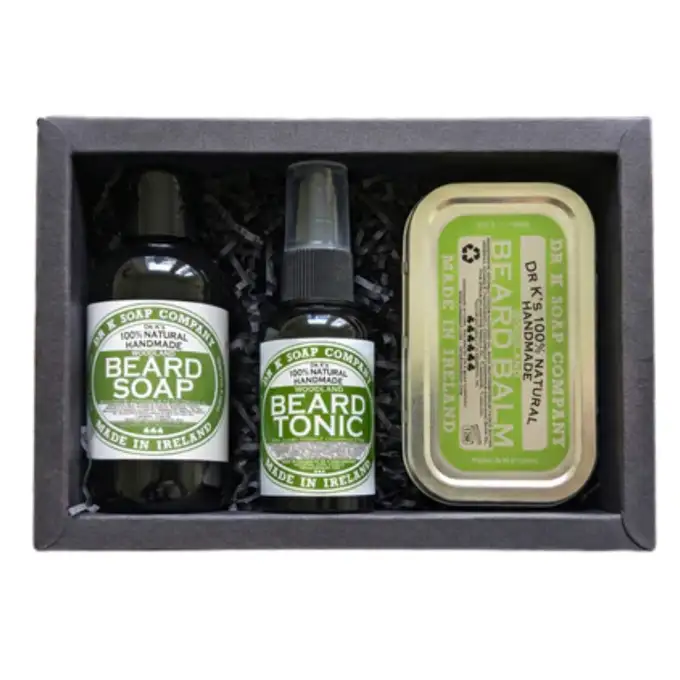 Dr K Soap Beard Care System Woodland - zestaw do pielęgnacji brody