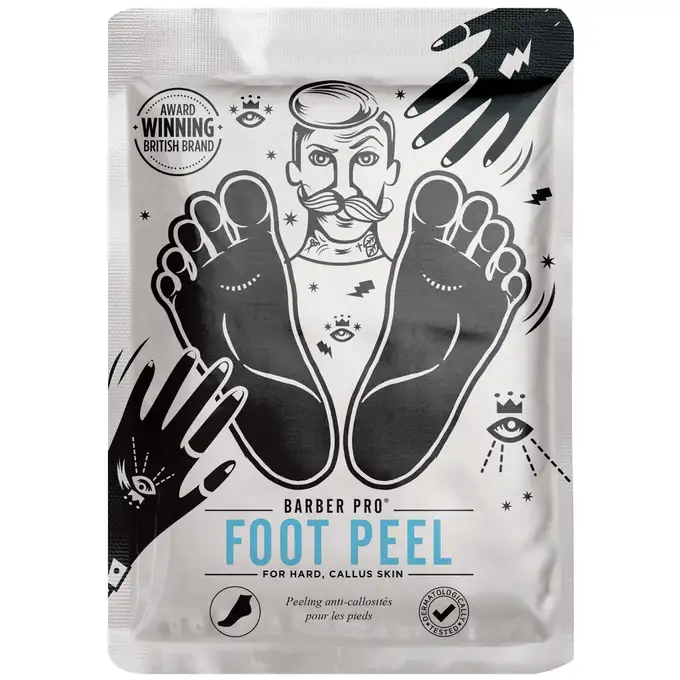 Barber Pro Foot Peel - złuszczające skarpety do stóp 