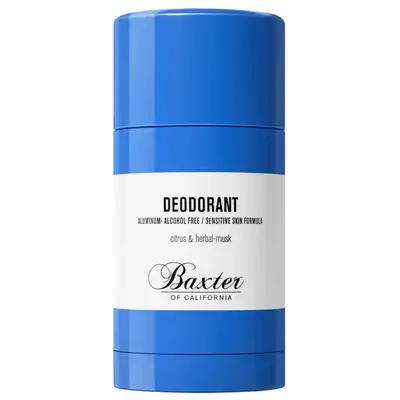 Baxter of California Deodorant Citrus &amp; Herbal-Musk Travel Size - Męski dezodorant w sztyfcie bez alkoholu 34g