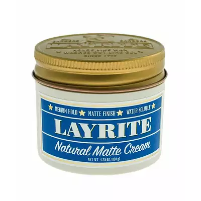 Layrite Natural Matte Cream - matowa pomada do włosów 120g