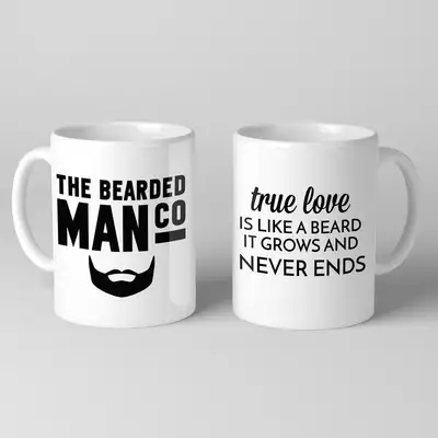 Bearded Man Co Beard Mug 04 - Unikatowy kubek brodacza