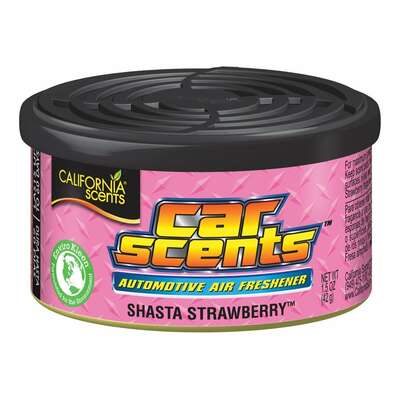 California Scents puszka zapachowa do auta Shasta strawberry - zapach truskawkowy