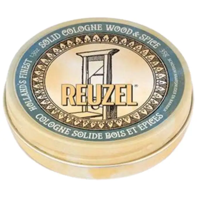 Reuzel Solid Cologne - balsam po goleniu w kremie Wood &amp; Spice 35 g