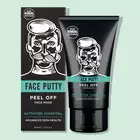 Barber Pro Face Putty Black Peel-Off - peelingująca czarna maska z węglem aktywowanym 40 ml