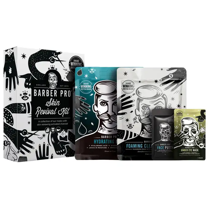 Barber Pro Skin Revival Kit - naprawczy zestaw do twarzy