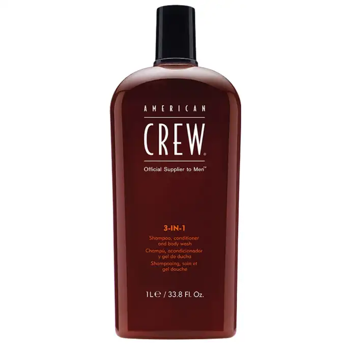 American Crew Classic - 3w1 męski szampon żel pod prysznic i odżywka XXL 1000ml