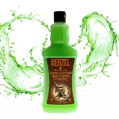 Reuzel Scrub Shampoo - Szampon oczyszczający do zmywania mocnych pomad 1000 ml