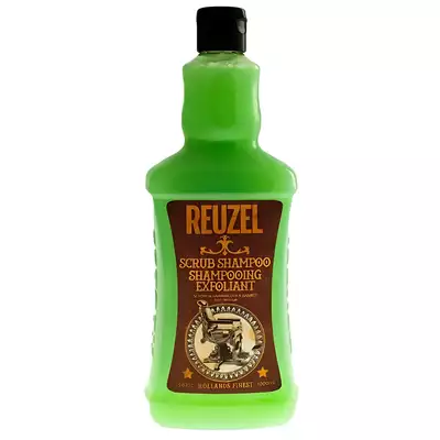 Reuzel Scrub Shampoo - Szampon oczyszczający do zmywania mocnych pomad 1000 ml