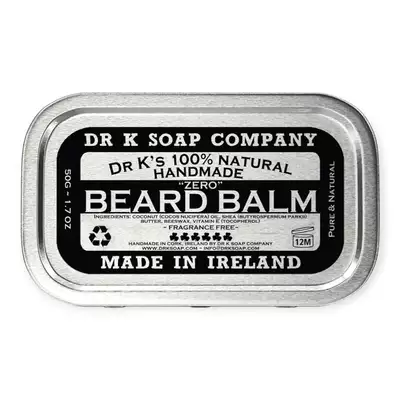 Dr K Soap Beard Balm Zero - Bezzapachowy Balsam do brody 50 g