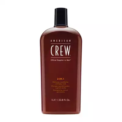 American Crew Classic - 3w1 męski szampon żel pod prysznic i odżywka w jednym 1000 ml