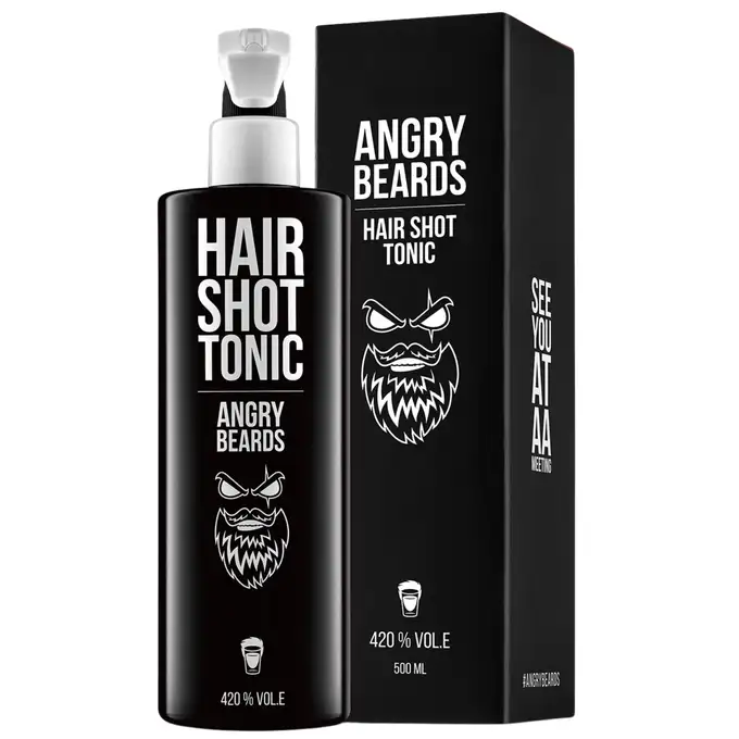 Angry Beards Hair Shot tonik barberski 500ml