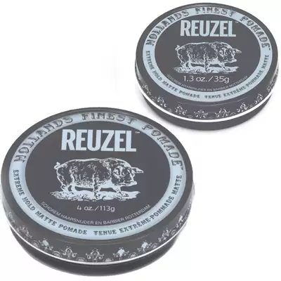 Reuzel Extreme szara Road trip zestaw pomad 113g + 35g