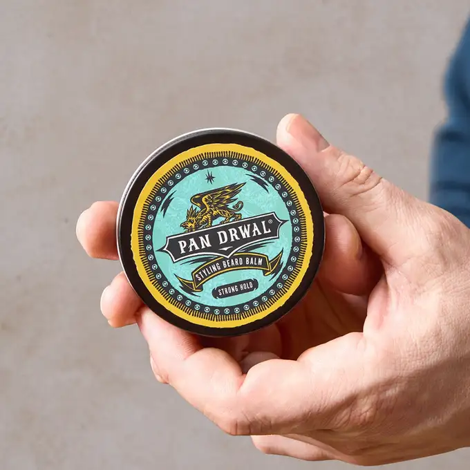 Pan Drwal Original - Stylizujący balsam do brody o mocnym chwycie 60 ml