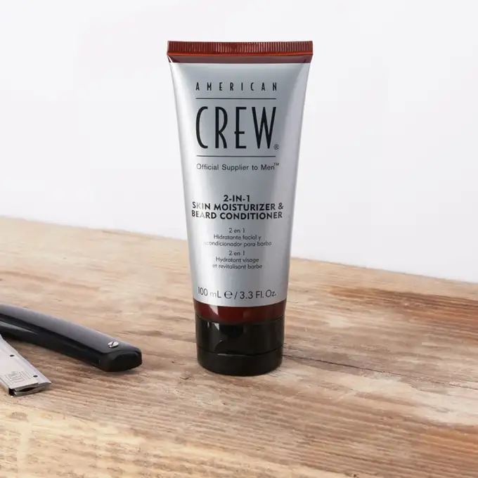American Crew 2w1 nawilżający krem do twarzy i brody 100ml