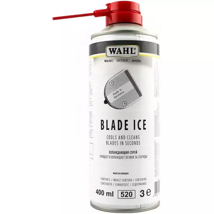 Wahl Ice Blade 4w1 - chłodzi, czyści,  smaruje i ochrania ostrza maszynki