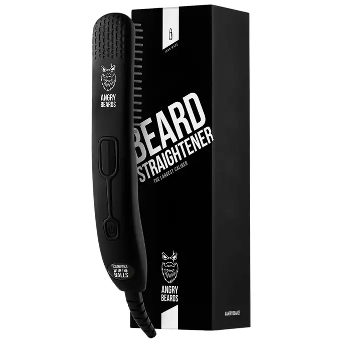 Angry Beards Beard Straightener - Elektryczny kartacz do brody